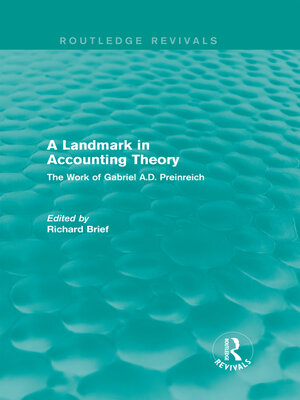 cover image of Routledge Revivals